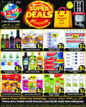 Super deals In 1to10 Center Dubai